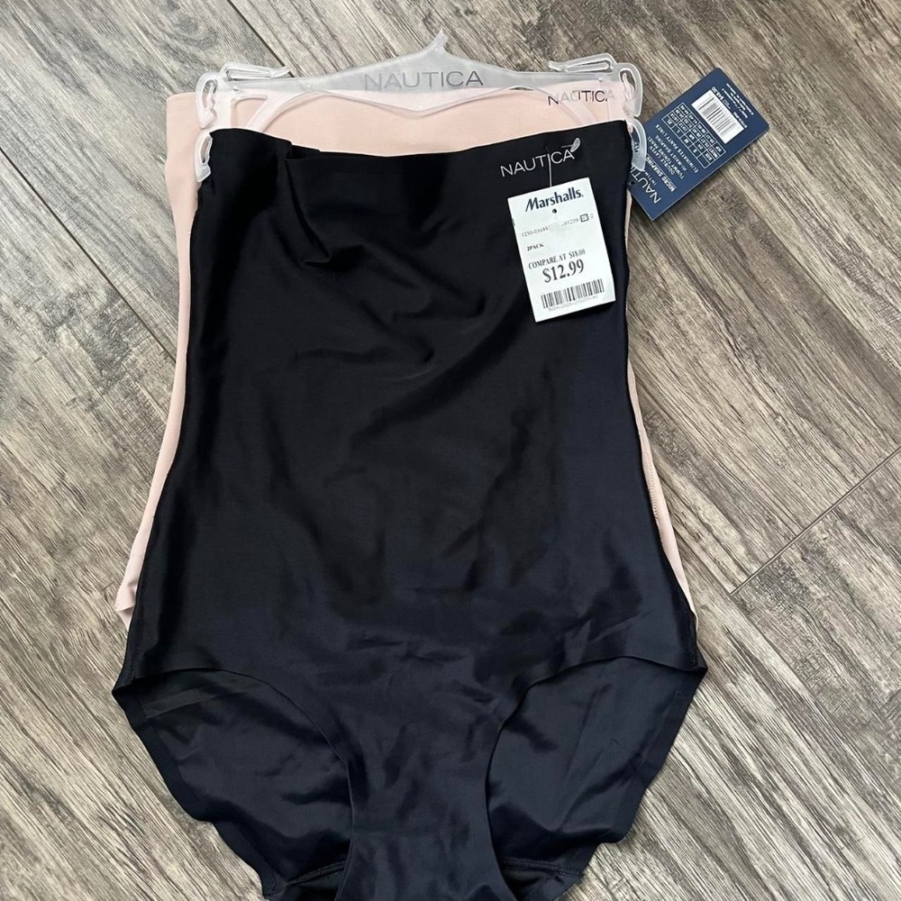 2 Nautica micro shaping briefs